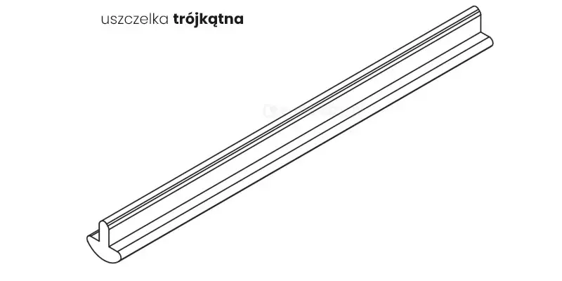 7. Uszczelka trójkątna