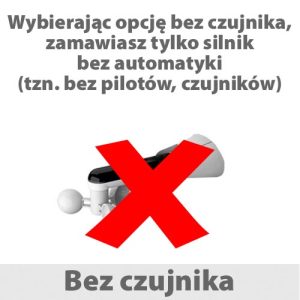 Brak czujniki bez czujnika sterowanie konfigurator