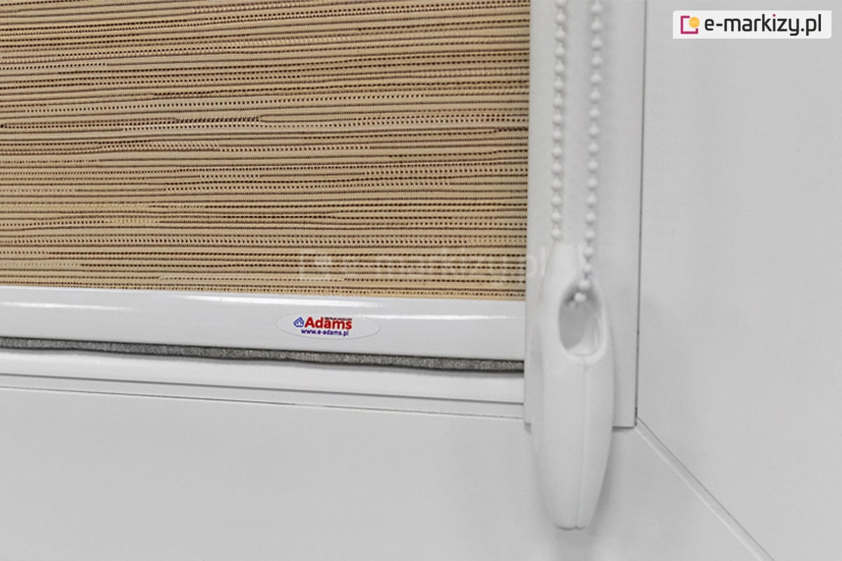 Roleta lux płaskie prowadnice, rolety przyszybowe, rolety na okna