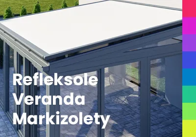 Wzornik kolorów konstrukcji - Refleksole, Veranda, Markizolety