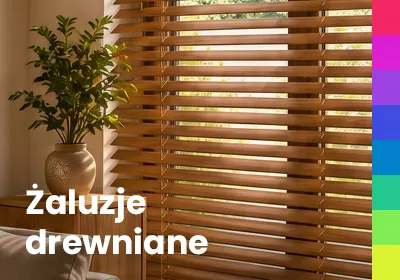 Wzornik kolorów lameli - Żaluzje drewniane