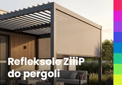 Wzornik tkanin - Refleksole Ziiip do pergoli